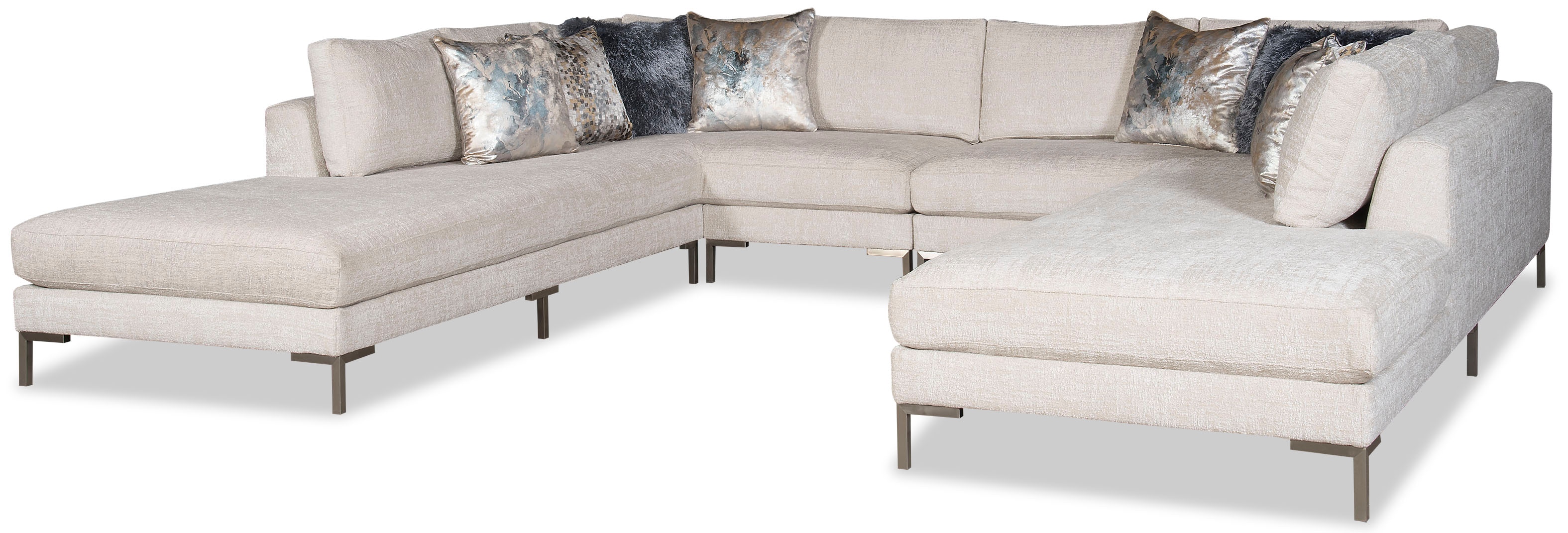 Grey sectional deals rooms to go